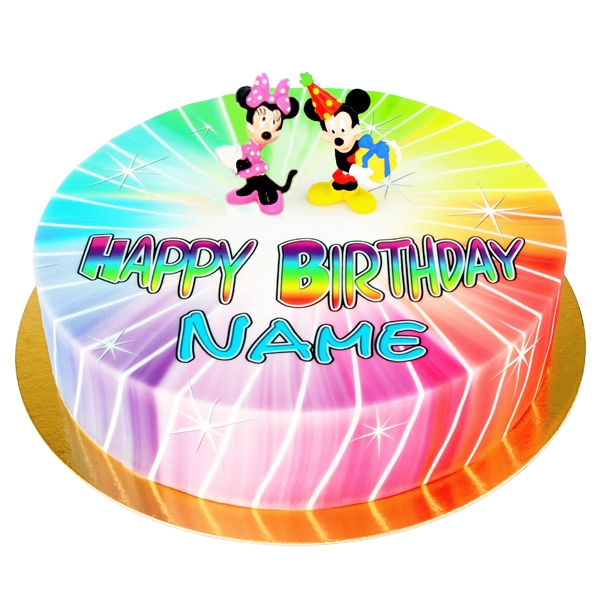 Micky Maus & Minnie Maus auf Magic Torte - Geburtstagstorte